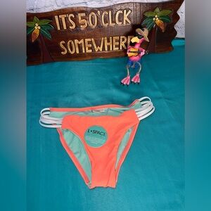 L*Space Swim Hot Pink Bikini Bottom Full Size‎ Size Small NWT ☀️😎